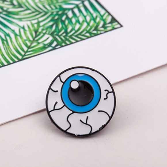 Dolls Kill Jewelry - Eyeball Enamel Pin